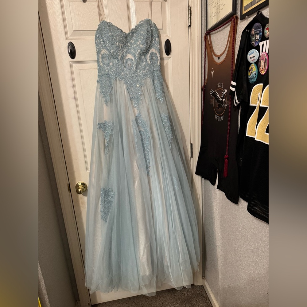 TLC Light Blue Maxi Dress